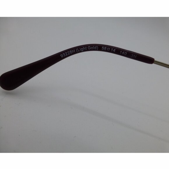 Coach Sunglasses Light Gold-Tone Aviator Sunglasses With Original Case - Picture 11 of 16